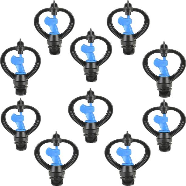 Appster 10pcs Water Sprinkler for Garden/Irrigation/Poultry Farm/Green House Thread 1/2" 100 L Hose-end Sprayer