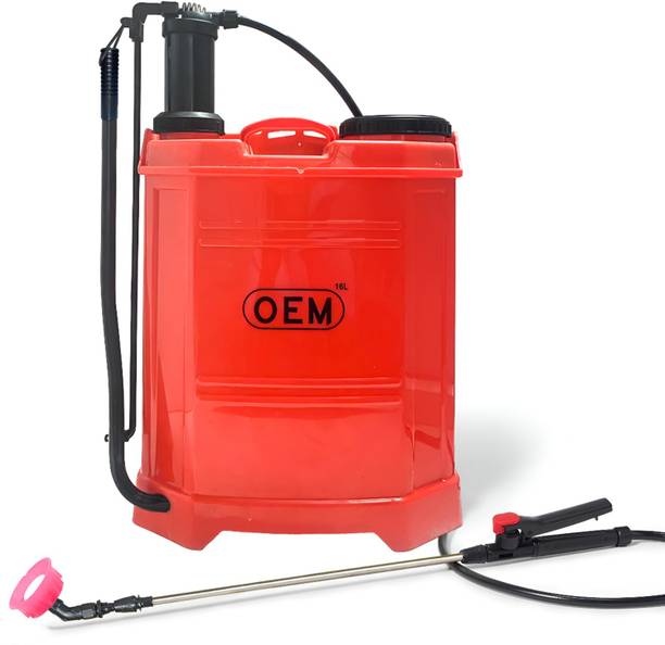 OEM Manual Sprayer 16L | High-Pressure Agriculture Spray Pump | 4 Free Nozzles 16 L Backpack Sprayer