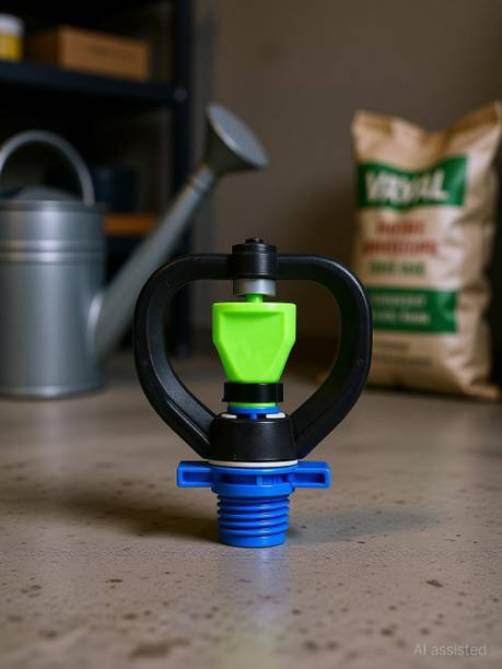 VAYAL IRRIGATIONS ® 20 mm Butterfly Sprinkler/ Sprayer | 15 Ft Radius 360 Deg | Agriculture | Lawn 100 L Hose-end Sprayer