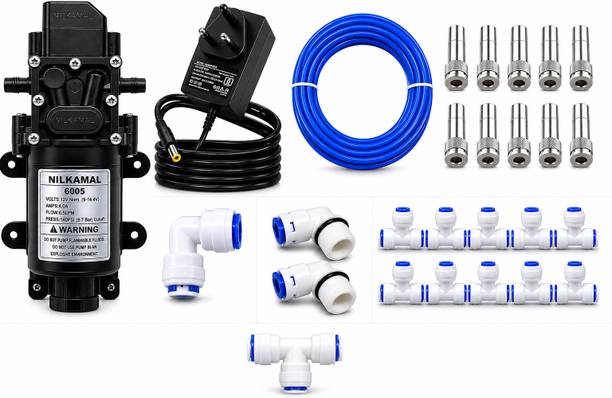 Deshmukh Industries Mist Fogger Kit for Home & Gardens | Fogging system Kit of 5 Nozzle Set 1 L Hose-end Sprayer