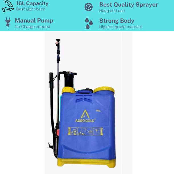 शक्ति MANUAL SPRAY SANITIZER SPRAY MACHINE GARDEN SPRAYER PUMP AGRICULTURE SPRAY PUMP MACHINE FOR HOME USE FOR OFFICE USE 16 L बैकपैक स्प्रेयर