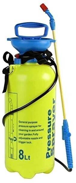 Sukreeti High Quality Manual Pressure Sprayer - 8 ltr 8 L Hand Held Sprayer
