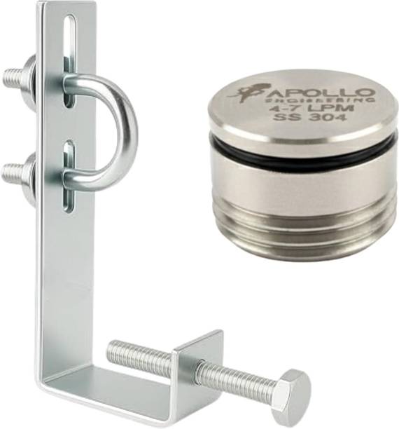 brillorex 1 SPRINKLER , 1 SOLAR L CLAMP COMBO SS304 Stainless Steel SPRINKLER WITH CLAMP 4 L Hose-end Sprayer