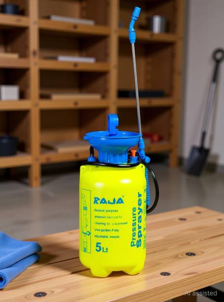 raja Manual High Pressure Spray Pump Machine – Agricultural Knapsack Garden Sprayer 5 L Hand Held Sprayer