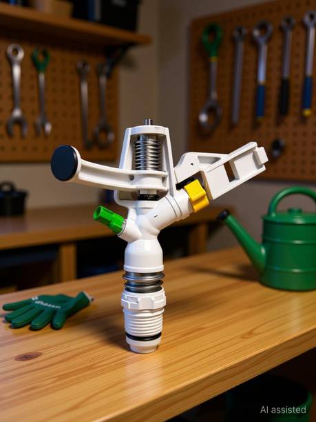 FARMKING 3/4 Inch Sprinkler (pack of 1) [ISI] marked for Irrigation System 11.0102 L Hose-end Sprayer