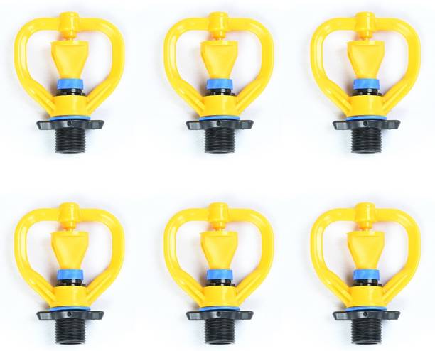VAYAL IRRIGATIONS 1/2 Inch Butterfly Sprinkler/ Sprayer Agriculture/Poultry 360 Deg | 15 Ft Radius 100 L Hose-end Sprayer
