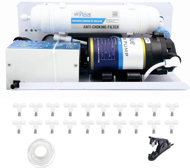 SKYBLUE Premium Fogger Kit with 20 nozzles for Dairy Farms, Restaurants, Cafes 2.7 L Hand Held Sprayer