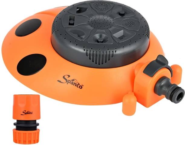 SPANCO 8 Pattern Ladybug Garden Sprinkler for Lawn Watering, Gardens & Flower Beds 0 L Hose-end Sprayer