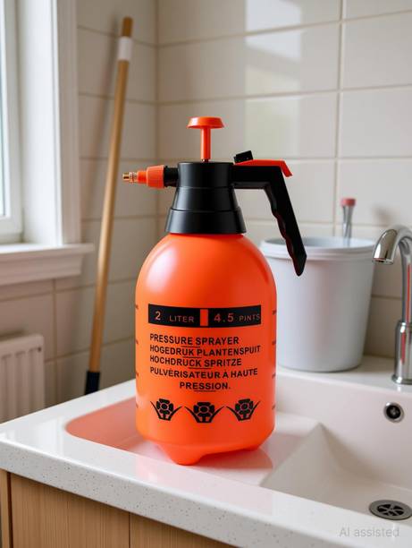 FERNSFLY 2 Liters Manual Sanitizer spray machine for Big home, Garden Hand Held Sprayer 2 L Hand Held Sprayer