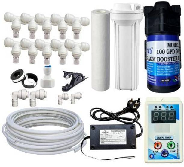 HIMSTAG Electronics garden fogger system kit sprayer kit 10 nozzel outdoor Dairy farm home 100 L Hose-end Sprayer