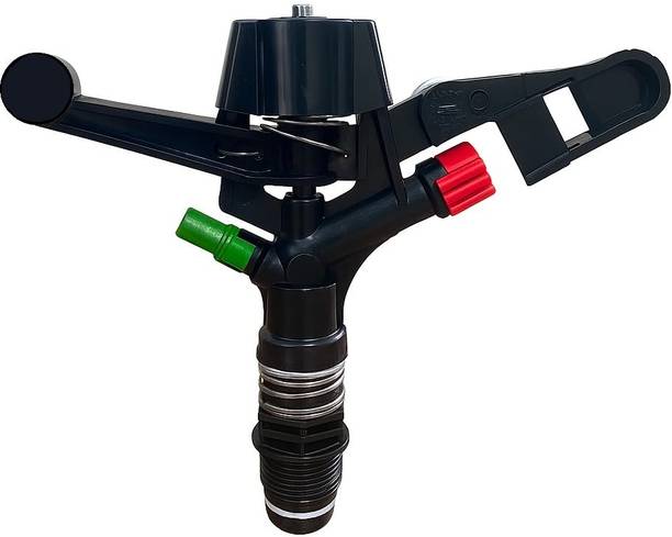 Boost Radical Black Plastic Sprinkler 360 Degree Rotary Spray Sprinkler 2 L Hose-end Sprayer