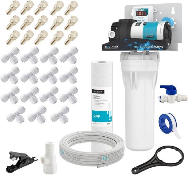 SOLTAIRR 15 Nozzle Mist Fogger Machine for Digital Auto Fogging Kit with Accessories 5 L Hose-end Sprayer