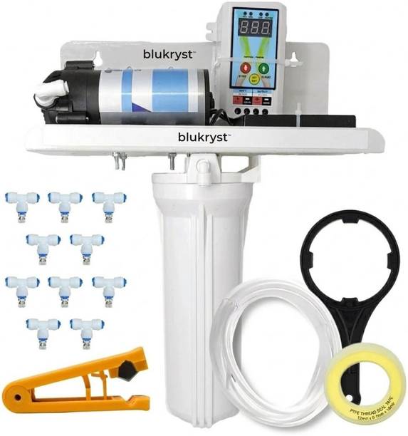 blukryst Fogger Kit for Dairy & Poultry with 10 Nozzles & 100 GPD 2.5 L Hand Held Sprayer