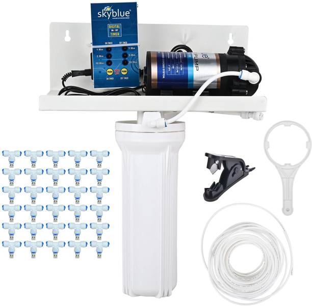 SKYBLUE Fogger Kit with 30 nozzles for Dairy Farms, Restaurants, Cafes and Outdoors 2.5 L Hand Held Sprayer