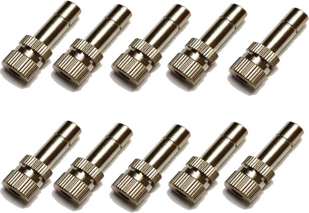 AQUA SRI 10pcs 6mm Atomization Brass Fogger Nozzles | Gardening, Cooling, Farm_064 100 L Hose-end Sprayer