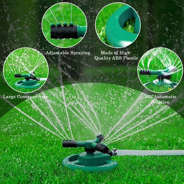 Czech Water Sprinkler Garden Pipe - Automatic 360° Garden SRR13 1 L Hose-end Sprayer