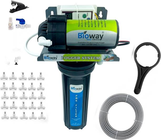 bioway Fogger Kit for Dairy, Poultry & Animal Farm with 25 Nozzles 2.5 L Hand Held Sprayer