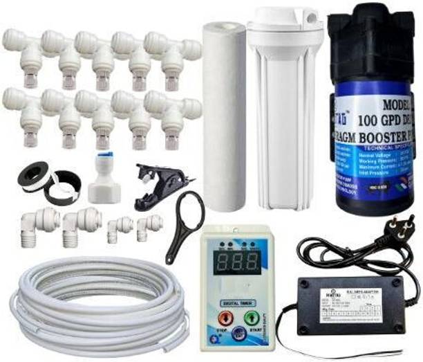 हिमस्टैग इलेक्ट्रॉनिक्स Fogger kit Setup fogger system cooling water fogger outdoor Mist Cooling System 100 L होज-एंड स्प्रेयर