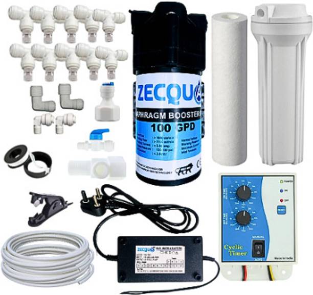 Zecqua 25mtr Fogger Setup with Motor for Home/Mist Cooling foger for Home Dairy Farm 100 L Hose-end Sprayer