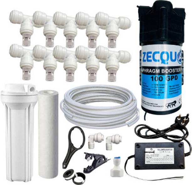 Zecqua garden fogger kit with Nozzles pump fogger Mist fogger System 100 L Hose-end Sprayer