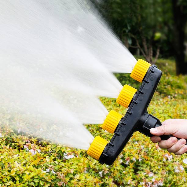 HASTHIP Garden Water Pipe Sprayer 4 Nozzle Irrigation Sprinkler Larger Irrigation 1 L Hand Held Sprayer
