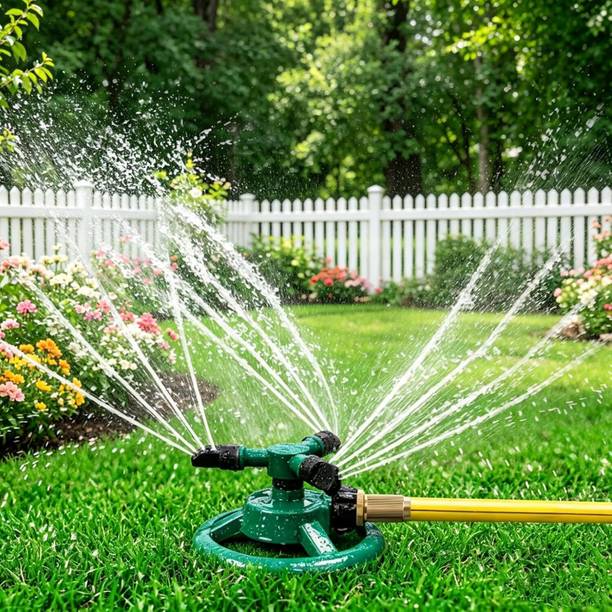 Czech Water Sprinkler Garden Pipe - Automatic 360° Garden SRR22 1 L Hose-end Sprayer