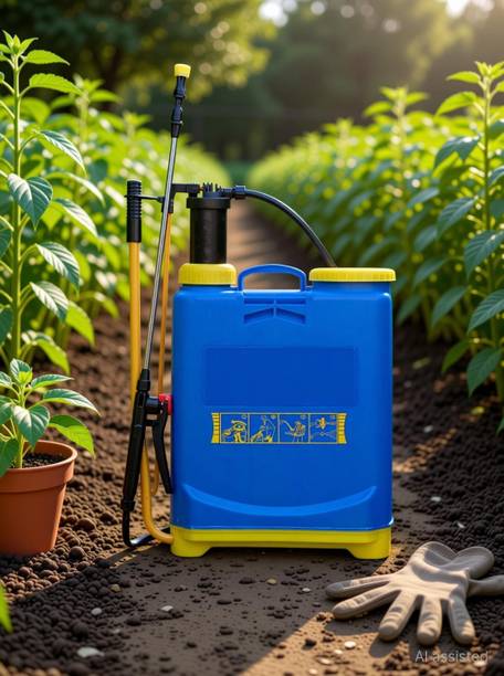 ECO SHAKTII SANITIZER ISO MANUAL SPRAY MACHINE 7 DAY WARRANTY AGRICULTURAL KNAPSACK GARDEN SPRAYER 16 L Backpack Sprayer