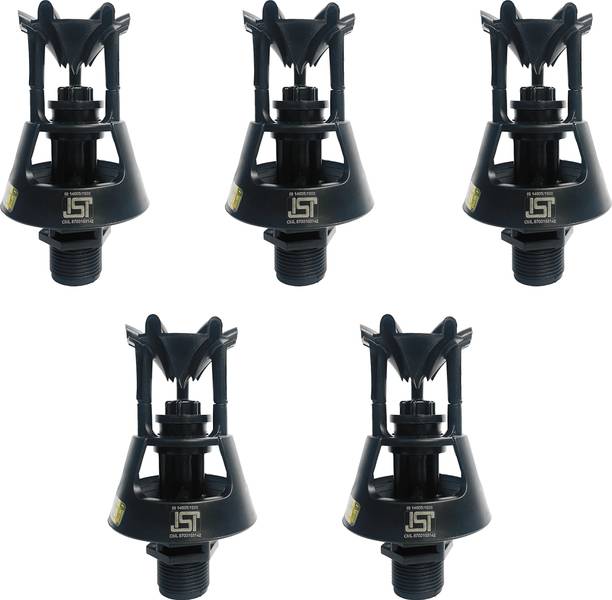 विंकलर ¾" Rotating Water Sprinkler Head Male Thread for Garden/Agriculture/Irrigation/Lawn/Pipes (Pack Of 5) 100 L होज-एंड स्प्रेयर