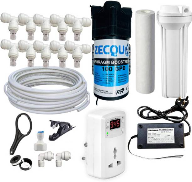Zecqua Outdoor cooling fogger kit Fogger spray for garden Mist cooling system 100 L Hose-end Sprayer