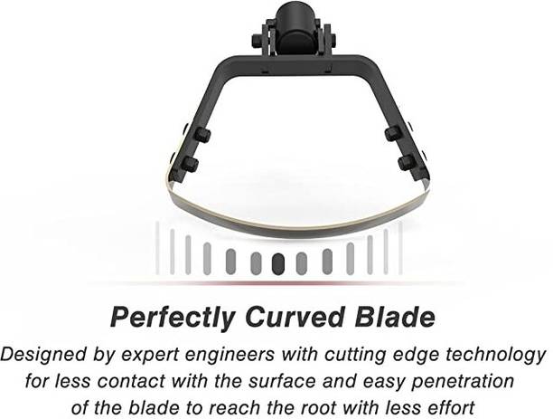 Agriezy Smart Hoe - Heavy duty Hand Weeder 8 inch blade with 5 feet handle V1 Garden Tool Kit