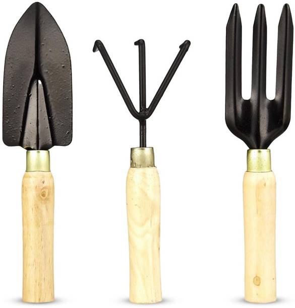 FADMAN Tool For Gardening ( Cultivator, Big Trowel, Garden Fork ) Garden Tool Kit