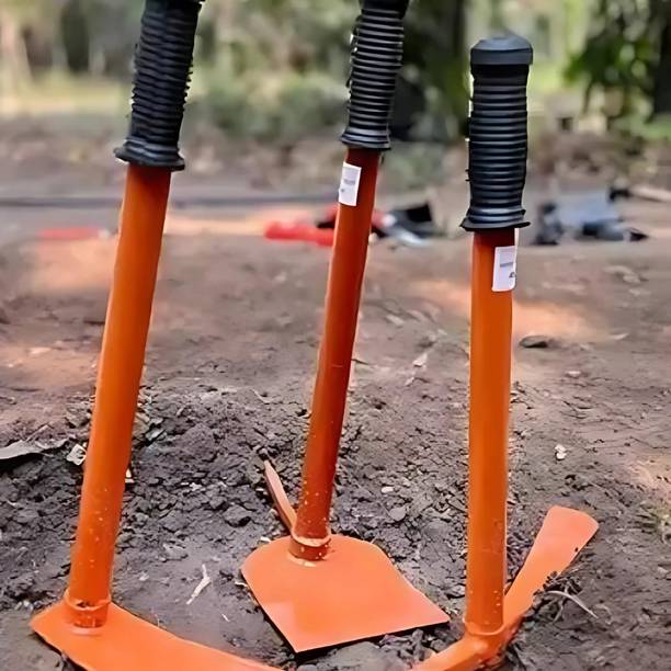 Shahid Creation Gardening Hoe Set 3 PCS|Multi-purpose|Durable |Adjustable Hoe Set Garden Tool Kit