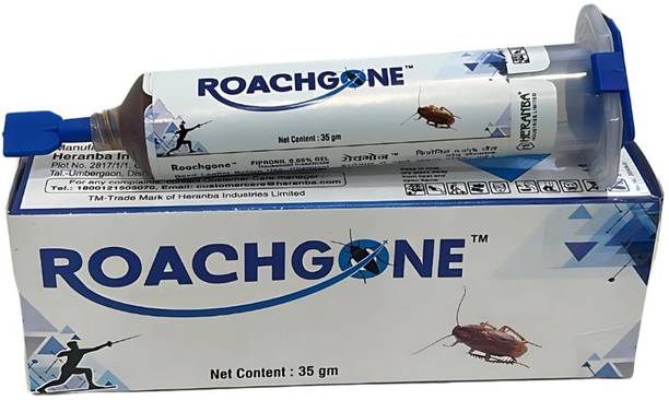 heranba Roachgone Cockroach Killer – 35g | HACCP Certified Gel Bait for Roach Control Garden Tool Kit