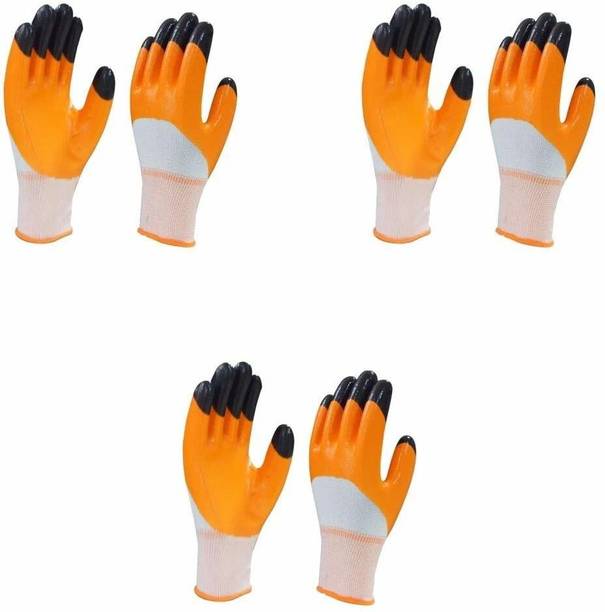 Amarud Superior Quality Anti Cut Resistant Reusable Hand Gloves, Cleaning Gloves, Garden Gloves (pack of 3 pair) Gardening Shoulder Glove