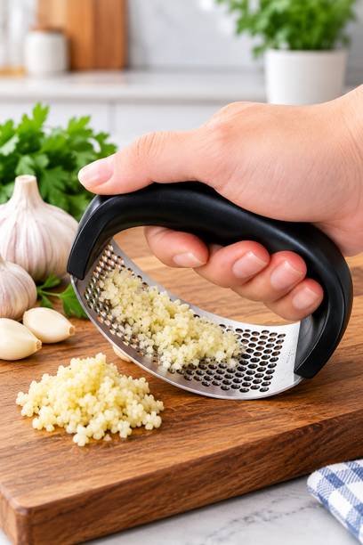 Vinakitchen Rocker Garlic Press