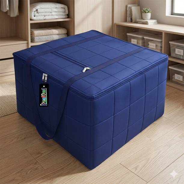 Peafowl Blanket Cover Double Bed Blanket Bag Cover/Saree Bag/Household Storage Bag Garments Cover Bag