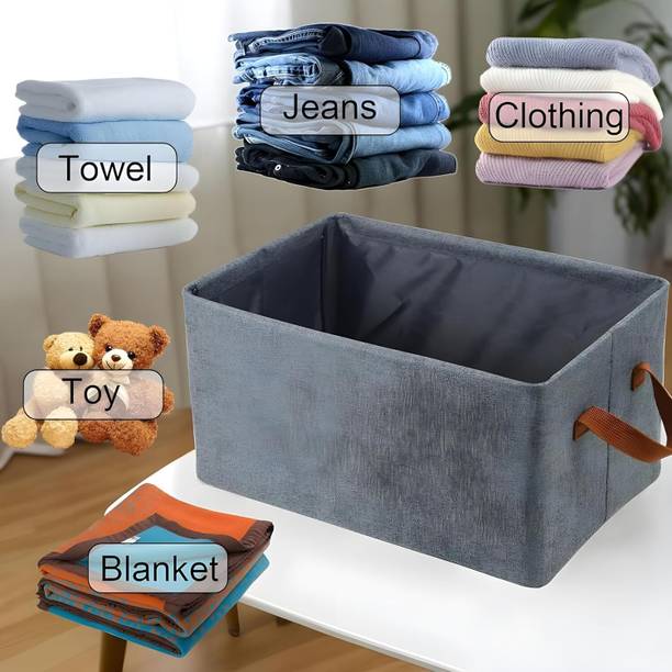 NKKL 30 L Grey Laundry Stool/Storage