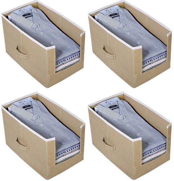 Minso Wardrobe clothes Organizer Bag Cupboard Shirt Stacker Bag Closet Storage Organizer Perfect For Shirt, Trouser