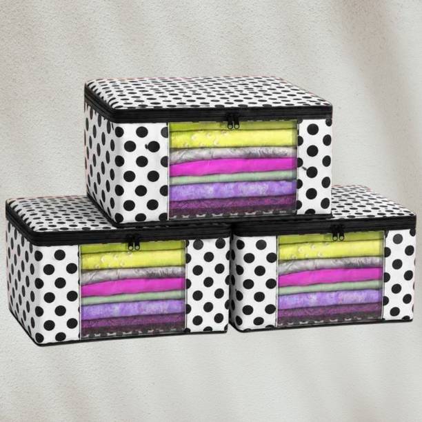STORAZE Home Organizer Series Space Saving Clothes Storage Solutions Collection CLOTH COVER PACK OF 3