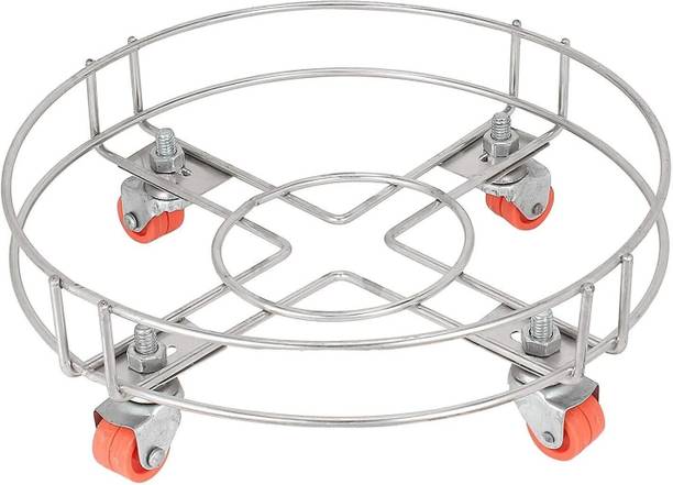 zepdos LPG Stand Gas Cylinder Trolley
