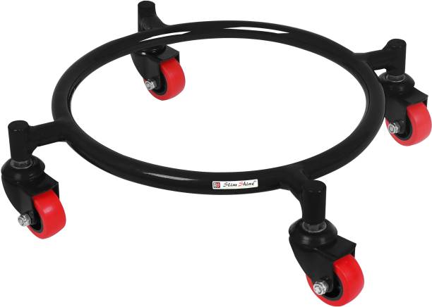 SLIMSHINE DELUXE-TROLLEY-BLACK Gas Cylinder Trolley