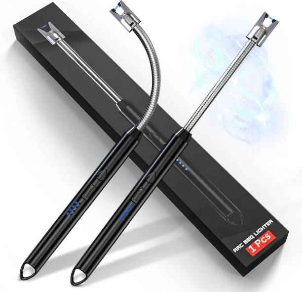 PILONG Rechargeable Electric Arc Lighter for Candles, Kitchen, 360° Flexible Neck Aluminium,...