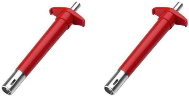 OFFYX ABS Gas Lighter Kitchen lighter Gas Stove Lighter (Pack of 2) Steel Gas Lighter