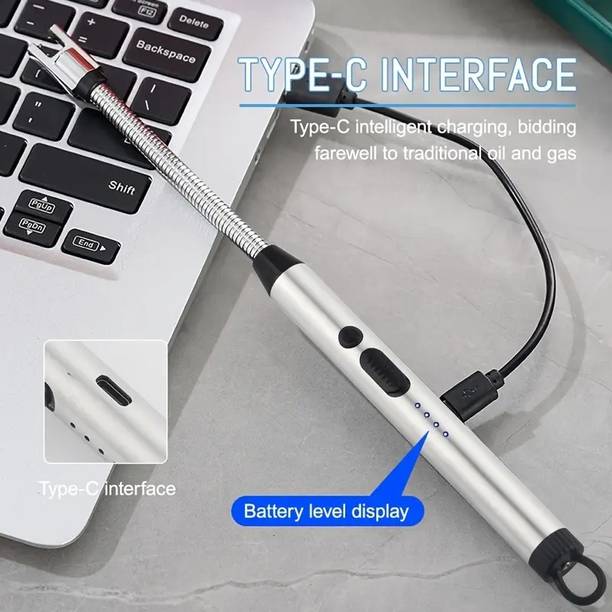 MARSELITE Type-c Rechargeable Electric Lighter for Cand...