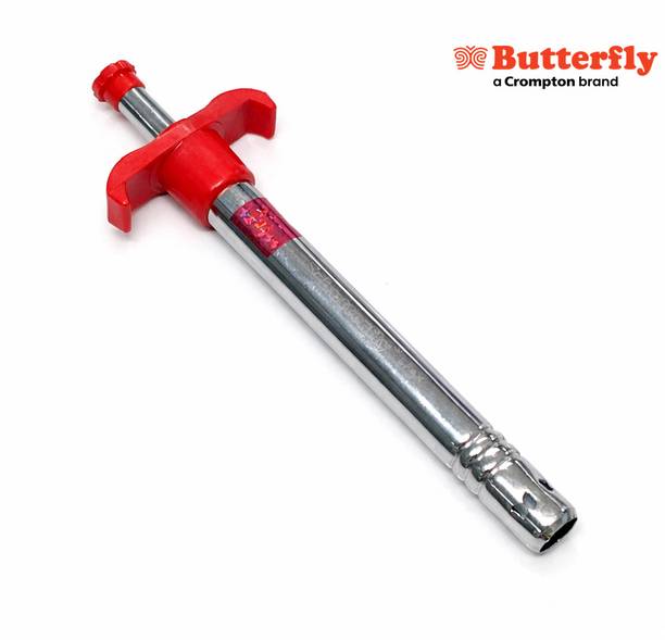Butterfly Steel Electronic Gas Lighter