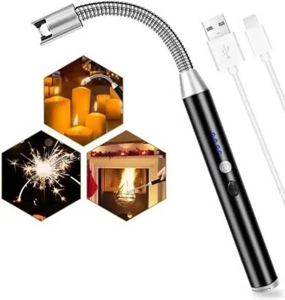 Anandi Traders AT_EGL Plastic, Steel Electronic Gas Lighter