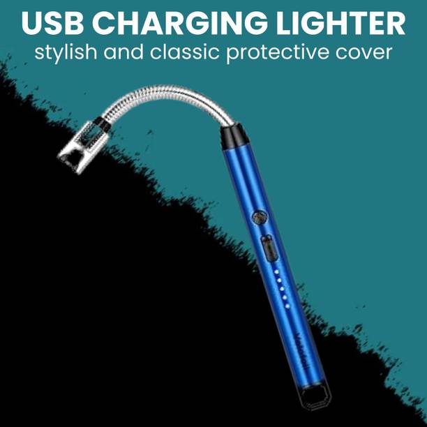 Paradox Rechargeable Electric (Gas Lighter) With LED Di...