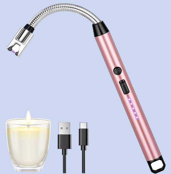 Praaj Rechargeable Flameless Electric Lighter for Kitch...