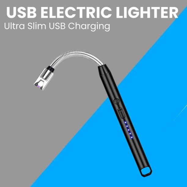 Paradox Rechargeable Electric (Gas Lighter) With LED Di...