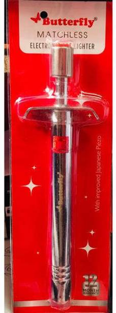 Butterfly Butterfly Steel Electronic Gas Lighter Steel Electronic Gas Lighter